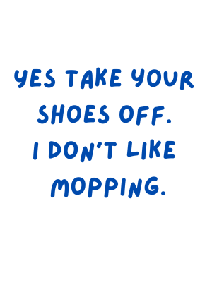 SHOES MOPPING